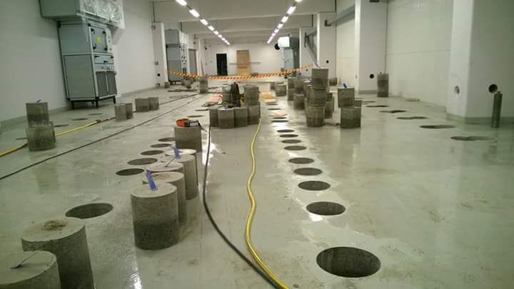Havalı Kompresör ile Beton Kırımı