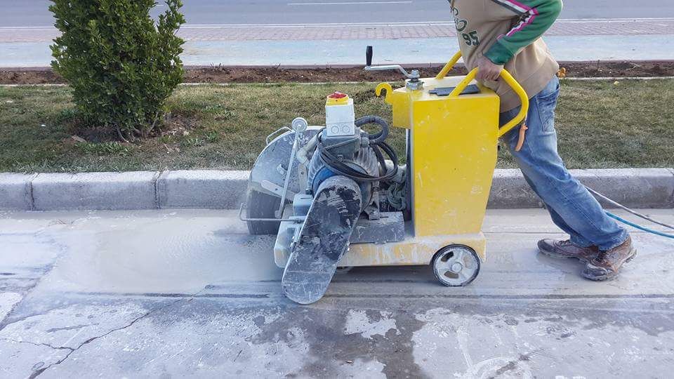 Tel ile Beton Kesme